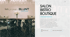 Desktop Screenshot of michaelbluntsalon.com